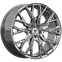 Литые диски Элерон (КС1168) 9.000xR20 5x120 DIA66.1 ET30 дарк платинум для Seres
