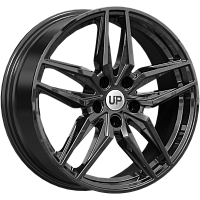 Литые диски Up112 (КС1017) 7.000xR18 5x108 DIA60.1 ET33 New Black для Omoda