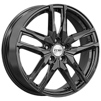 Литые диски Бомбей (КС1075) 6.500xR18 5x114.3 DIA54.1 ET50 BK для Geely Литые диски Бомбей (КС1075) 6.500xR18 5x114.3 DIA54.1 ET50 BK для Geely