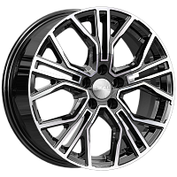Литые диски ТИБЕТ (КЛ379) 6.500xR17 5x100 DIA57.1 ET38 алмаз для Skoda Fabia Литые диски ТИБЕТ (КЛ379) 6.500xR17 5x100 DIA57.1 ET38 алмаз для Skoda Fabia