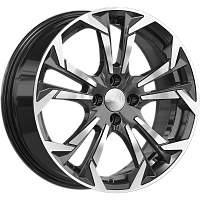 Литые диски ДУНАЙ (КЛ364) 7.000xR17 4x100 DIA67.1 ET37 алмаз для Opel Astra Gtc