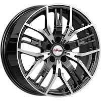 Литые диски Аскет (КС1072) 7.000xR17 5x108 DIA54.1 ET40 Блэк Джек для Москвич 3