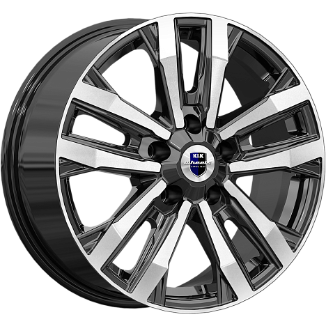 Мичиган (КС1107) 8.000xR18 5x150 DIA110.1 ET56 алмаз черный Мичиган (КС1107) 8.000xR18 5x150 DIA110.1 ET56 алмаз черный