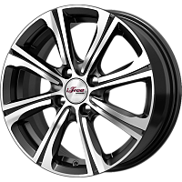 Литые диски Апероль (КС862) 6.000xR15 4x98 DIA58.5 ET35 Блэк Джек для Богдан Литые диски Апероль (КС862) 6.000xR15 4x98 DIA58.5 ET35 Блэк Джек для Богдан
