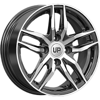Литые диски Up125 (КС1101) 6.000xR15 4x100 DIA67.1 ET30 New Diamond для Rover