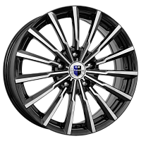 Литые диски Акцент (КС562) 7.000xR17 5x114.3 DIA60.1 ET45 алмаз черный для Geely Emgrand X7