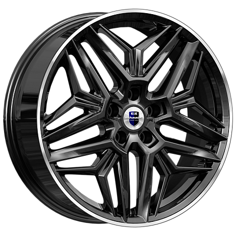 Колумб (КС1038) 7.000xR19 5x114.3 DIA67.1 ET45 алмаз черный Колумб (КС1038) 7.000xR19 5x114.3 DIA67.1 ET45 алмаз черный