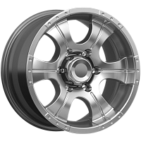 Литые диски Байконур (КС465М) 8.000xR16 5x139.7 DIA110.1 ET20 дарк платинум для УАЗ 469