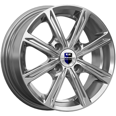 Флэш-оригинал (КС698) (КС698) 5.000xR14 4x100 DIA60.1 ET43 дарк платинум Флэш-оригинал (КС698) (КС698) 5.000xR14 4x100 DIA60.1 ET43 дарк платинум