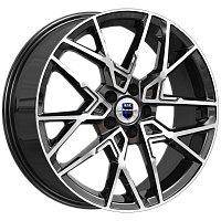 Литые диски Вудроф (КС1044) 7.000xR18 5x114.3 DIA67.1 ET38 алмаз черный для SWM G01