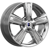 Литые диски Оклахома (КС998) 6.500xR16 5x114.3 DIA60.1 ET45 дарк платинум для Toyota Rav4