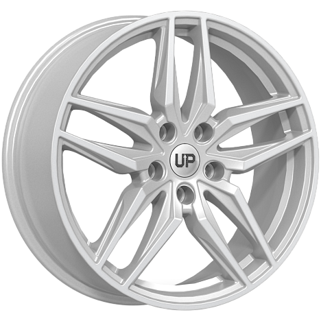 Up112 (КС1017) 7.000xR18 5x114.3 DIA66.1 ET35 Silver Classic