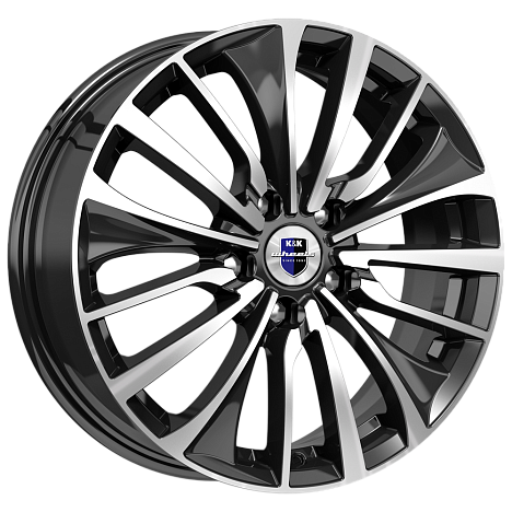 Flanker (КС1097) 6.500xR17 5x108 DIA67.1 ET43 алмаз черный Flanker (КС1097) 6.500xR17 5x108 DIA67.1 ET43 алмаз черный