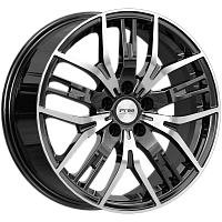 Литые диски Аскет (КС1072) 7.000xR17 5x110 DIA67.1 ET42 Блэк Джек для BAIC Литые диски Аскет (КС1072) 7.000xR17 5x110 DIA67.1 ET42 Блэк Джек для BAIC