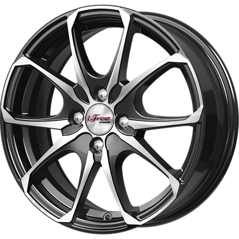 Такеши (КС877) 6.000xR16 4x100 DIA67.1 ET40 Блэк Джек Такеши (КС877) 6.000xR16 4x100 DIA67.1 ET40 Блэк Джек