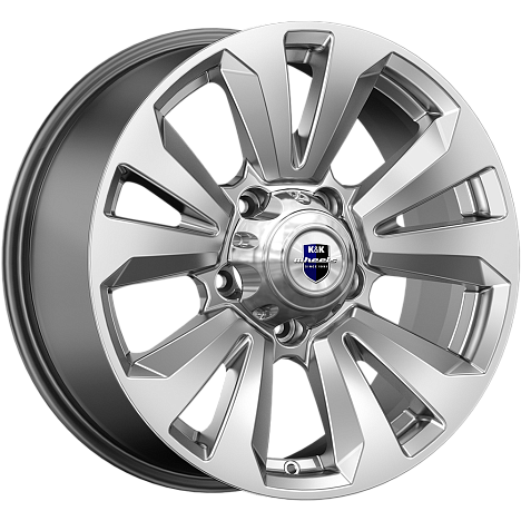 Ла-Пас (КС897) 8.000xR18 5x139.7 DIA108.5 дарк платинум Ла-Пас (КС897) 8.000xR18 5x139.7 DIA108.5 дарк платинум