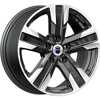 Литые диски Висмут (КС1009) 7.000xR16 5x108 DIA63.35 ET45 алмаз черный