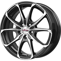Литые диски Такеши (КС877) 6.000xR16 5x100 DIA67.1 ET35 Блэк Джек для Audi A2 Литые диски Такеши (КС877) 6.000xR16 5x100 DIA67.1 ET35 Блэк Джек для Audi A2