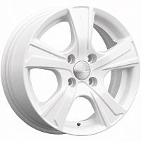 Литые диски КРИТ (КЛ241) 5.500xR14 4x100 DIA67.1 ET38 белый для Ravon Литые диски КРИТ (КЛ241) 5.500xR14 4x100 DIA67.1 ET38 белый для Ravon