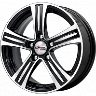 Литые диски S.U. (КС691) 6.000xR15 5x100 DIA67.1 ET45 Блэк Джек для Toyota Prius