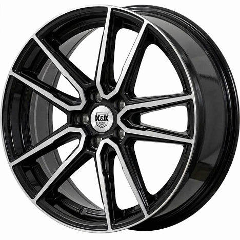 Эквант (КС1213) 7.000xR19 5x112 DIA57.1 ET43 алмаз черный Эквант (КС1213) 7.000xR19 5x112 DIA57.1 ET43 алмаз черный