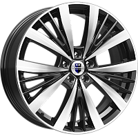 Литые диски Марвел (КС881) 7.500xR19 5x120 DIA72.6 ET35 алмаз черный SK для BMW 2 Series