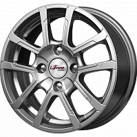 Литые диски Слайдер (КС587) 5.500xR14 4x100 DIA60.1 ET43 Хай вэй для Renault Symbol