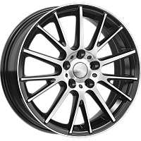 Литые диски ДУБАЙ (КЛ315) 6.500xR17 5x114.3 DIA67.1 ET39 алмаз для Mitsubishi Asx