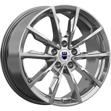 Меренге (КС902) 7.500xR17 5x110 DIA67.1 ET38 дарк платинум Меренге (КС902) 7.500xR17 5x110 DIA67.1 ET38 дарк платинум