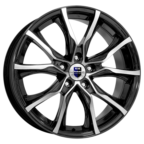 Твист (КС697М) 7.500xR17 5x100 DIA67.1 ET42 алмаз черный Твист (КС697М) 7.500xR17 5x100 DIA67.1 ET42 алмаз черный