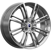 Литые диски Эрфурт-оригинал (КС903) (КС903) 7.000xR17 4x100 DIA60.1 ET43 дарк платинум для Lada Aura