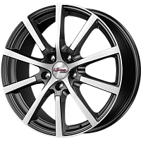 Литые диски Big Byz (КС680) 7.000xR17 5x112 DIA66.6 ET42 Блэк Джек для Audi A6 Avant