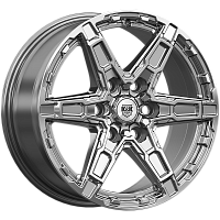 Литые диски Дистрикт (КС1159) 8.000xR18 6x114.3 DIA67.1 ET46 дарк платинум
