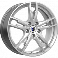 Литые диски Солар (КС875) 7.000xR17 5x108 DIA67.1 ET43 сильвер SK для Volvo V90