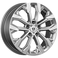 Литые диски Морейн (КС1046) 6.500xR17 5x114.3 DIA54.1 ET50 дарк платинум Литые диски Морейн (КС1046) 6.500xR17 5x114.3 DIA54.1 ET50 дарк платинум