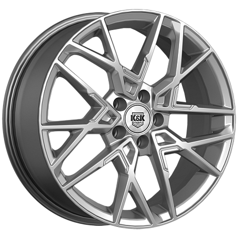 Вудроф (КС1044) 7.000xR18 5x112 DIA57.1 ET43 дарк платинум Вудроф (КС1044) 7.000xR18 5x112 DIA57.1 ET43 дарк платинум