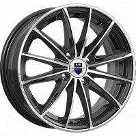 Литые диски Пойнт Бланк-оригинал (КС884) (КС884) 6.000xR15 4x100 DIA60.1 ET40 алмаз черный SK для KIA Shuma