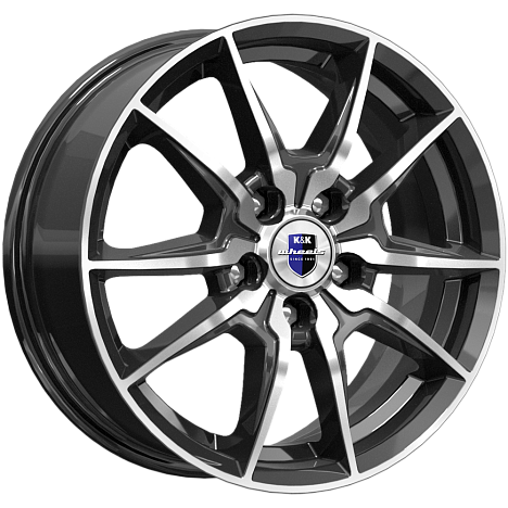 Адамар-оригинал (КС886) (КС886) 6.500xR16 5x114.3 DIA66.1 ET40 алмаз черный