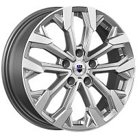 Литые диски Морейн (КС1046) 6.500xR17 5x112 DIA66.6 ET43 дарк платинум для SsangYong Actyon
