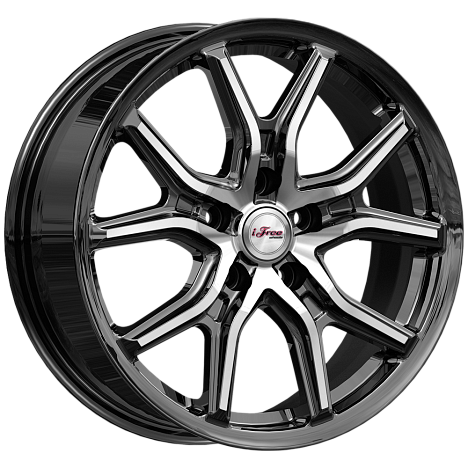 Страйк (КС1080) 6.500xR17 5x114.3 DIA67.1 ET35 Блэк Джек Страйк (КС1080) 6.500xR17 5x114.3 DIA67.1 ET35 Блэк Джек
