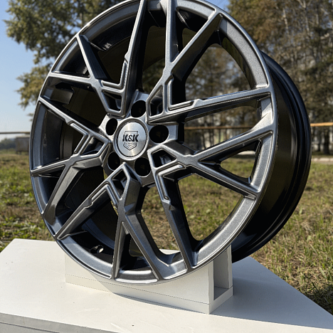 Вудроф (КС1044) 7.000xR18 5x114.3 DIA67.1 ET45 дарк платинум Вудроф (КС1044) 7.000xR18 5x114.3 DIA67.1 ET45 дарк платинум