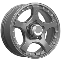 Литые диски ТИТАН (КЛ139) 7.000xR16 5x139.7 DIA109.7 ET20 графит для УАЗ 469