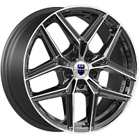 Литые диски Юнион (КС1025) 7.000xR17 5x114.3 DIA60.1 ET35 алмаз черный для Geely Emgrand X7