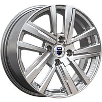 Литые диски Хант (КС1034) 6.000xR15 4x100 DIA54.1 ET46 дарк платинум для Hyundai Getz