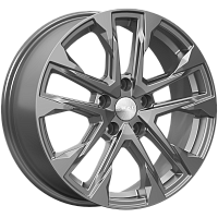 Литые диски АТАКОР (КЛ376) 7.000xR17 5x108 DIA60.1 ET33 графит для Renault Scenic Rx4