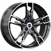 Солар (КС875) 7.000xR17 4x100 DIA60.1 ET45 алмаз черный SK