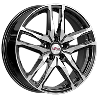Литые диски Бомбей (КС1075) 6.500xR18 5x114.3 DIA66.6 ET37 Блэк Джек для Haval F7x