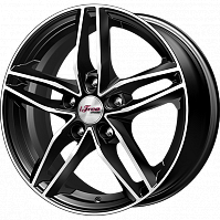 Литые диски Moskva (КС689) 6.500xR16 5x114.3 DIA60.1 ET45 Блэк Джек для Daihatsu Altis