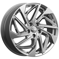Литые диски КС883 (ZV 18_Qashqai J11) (КС883) 7.000xR18 5x114.3 DIA66.1 ET40 дарк платинум для Nissan Qashqai