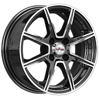 Литые диски Майами лайт (КС1029) 5.500xR14 4x98 DIA58.5 ET35 Блэк Джек для Lada Kalina